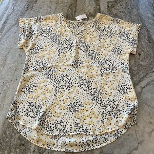 Maurices top, with crisscross front